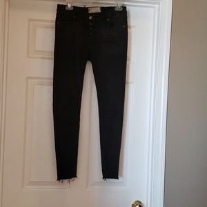 Black free people jeans
